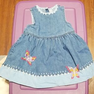 Sleeveless Denim dress